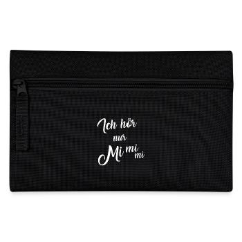Witziger Spruch Für Sarkastische MiMiMi Fans - Federtasche - Schwarz - Vorne