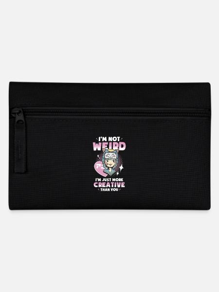 Manga Girl - Federtasche - Schwarz