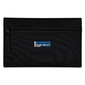 Une déclaration amusante pour de fiers animateurs 3D - Trousse - noir - Devant