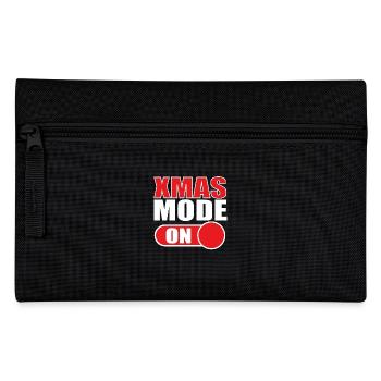 Xmas Christmas funny - Pencil Case - black - Front