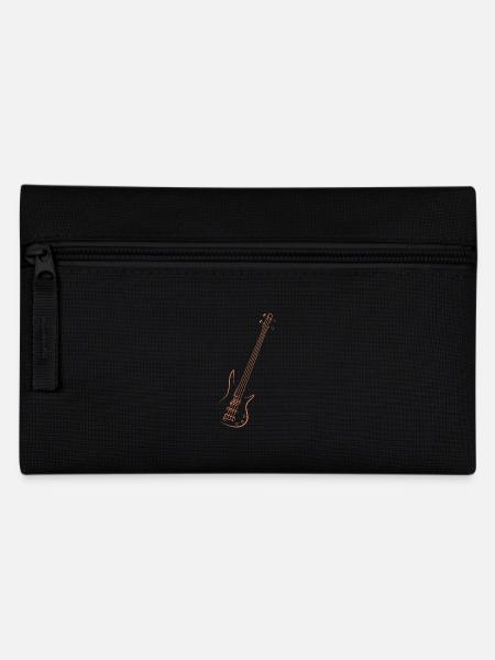 Bass gitarre - Federtasche - Schwarz