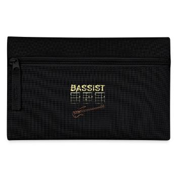 Bass guitar dad - Pencil Case - black - Front