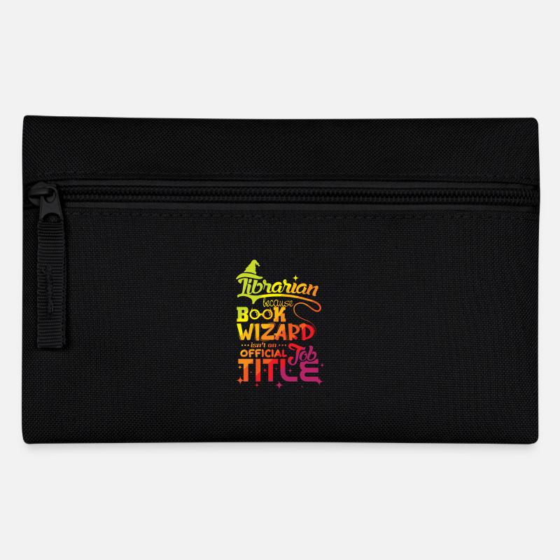 Bibliothekar - Federtasche - Schwarz