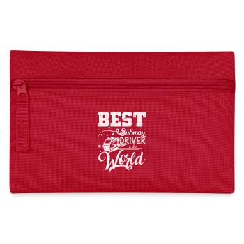 Subway driver - Pencil Case - red - Front