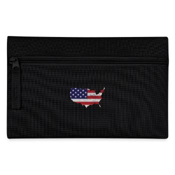 USA rétro - Trousse - noir - Devant