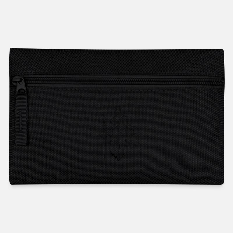 Justitia est la déesse de la justice - Trousse - noir