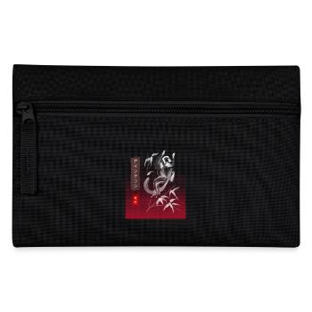 Japan art animal - Pencil Case - black - Front