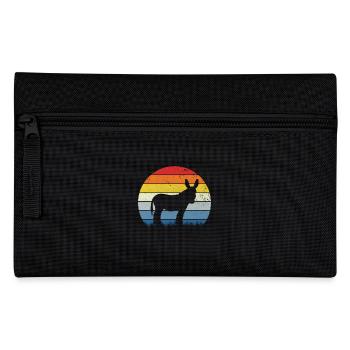 Esel Retro - Federtasche - Schwarz - Vorne