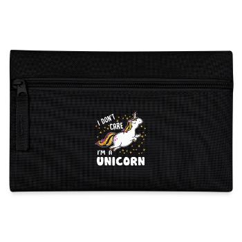 Licorne je suis une licorne - Trousse - noir - Devant