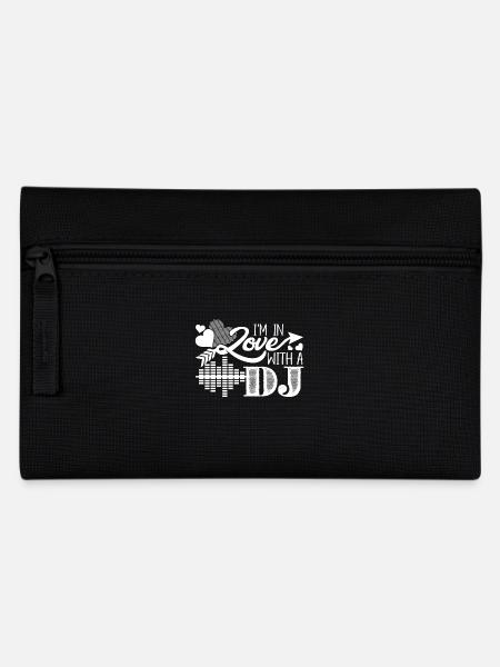 DJ I'm In Love With A DJ - Pencil Case - black