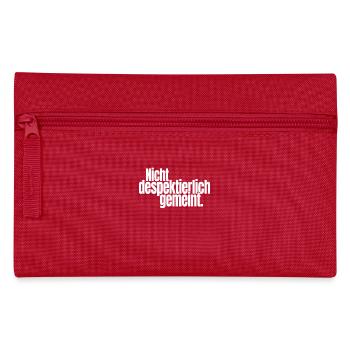 Non méprisable Par - Trousse - rouge - Devant