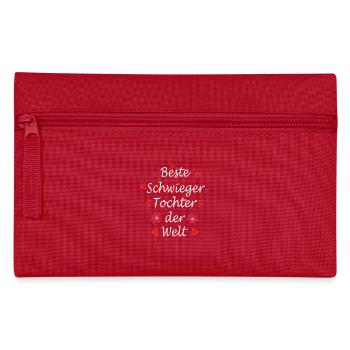 Beste Schwiegertochter - Federtasche - Rot - Vorne