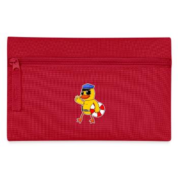 poussin de police sauveteur - Trousse - rouge - Devant