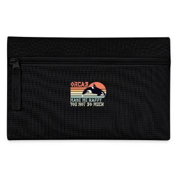 Orque orque disant drôle - Trousse - noir - Devant