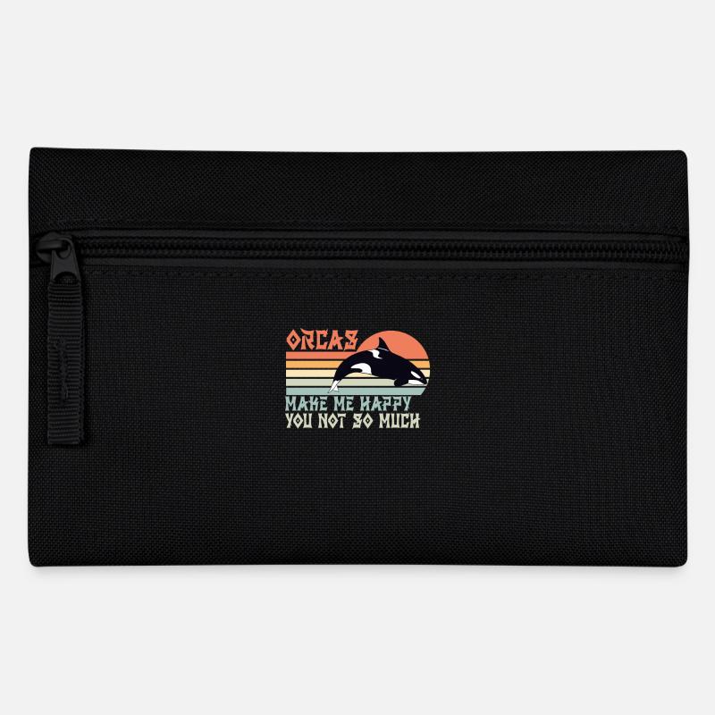 Orque orque disant drôle - Trousse - noir