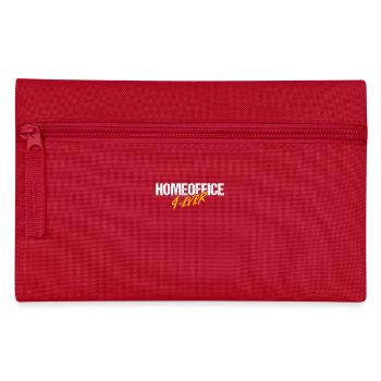 Bureau à domicile pour toujours drôle cadeau collègues - Trousse - rouge - Devant