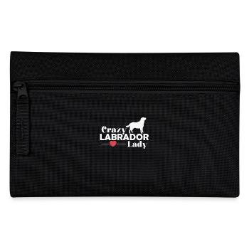 Dame de chiens labrador fou - Trousse - noir - Devant