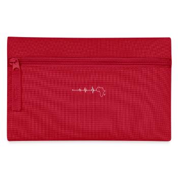 Africa Heartbeat Africa Map - Pencil Case - red - Front
