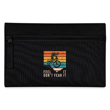 Downhill bike bicycle - Pencil Case - black - Front