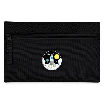 Rocket space - Pencil Case - black - Front