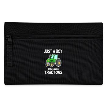 Tractor love tractors saying - Pencil Case - black - Front