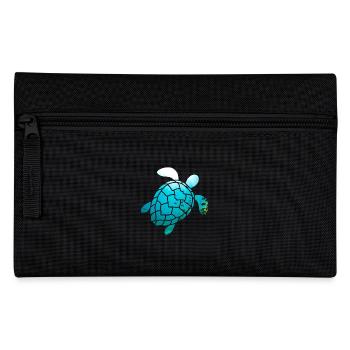 Tortue de mer - Trousse - noir - Devant
