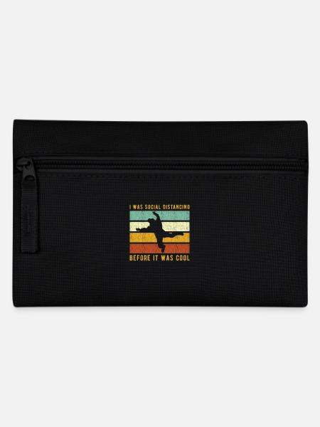 Skydiver skydiving - Pencil Case - black