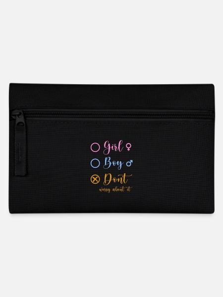 Gender Keeper Gender Reveal Party - Federtasche - Schwarz