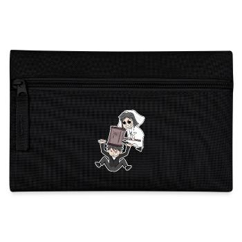 Married funny - Pencil Case - black - Front