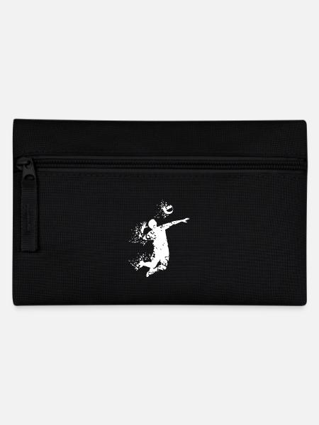volleyball - Federtasche - Schwarz