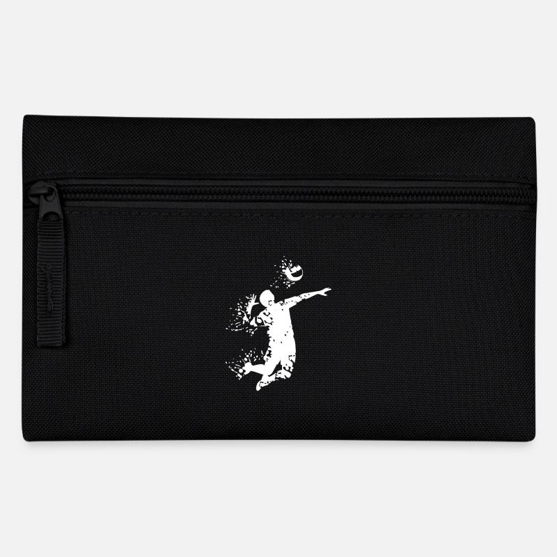 volleyball - Federtasche - Schwarz