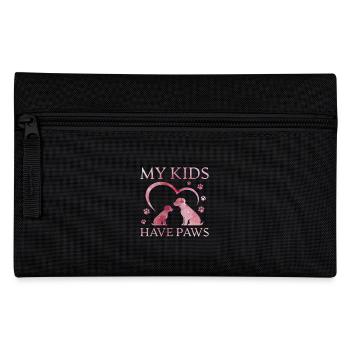 Chiens Maman Manma de chien rengaine - Trousse - noir - Devant