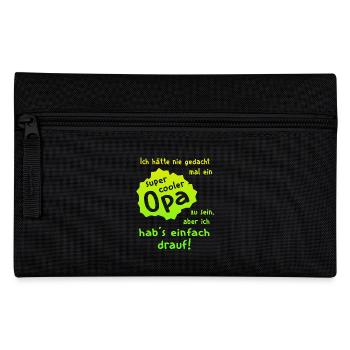 Opa - Super Cool - Federtasche - Schwarz - Vorne
