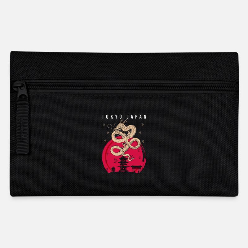 Tokyo Japan - Federtasche - Schwarz