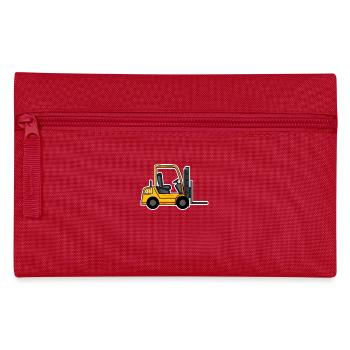 Chariot élévateur - Trousse - rouge - Devant