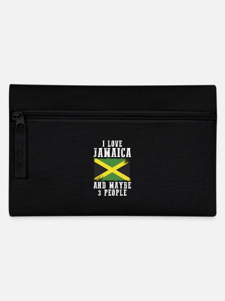 Jamaica - Federtasche - Schwarz
