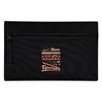 Recorder Nut - Pencil Case - black - Front