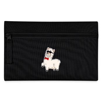Alpaca - Pencil Case - black - Front