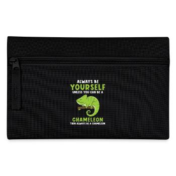Caméléon sort drôle - Trousse - noir - Devant