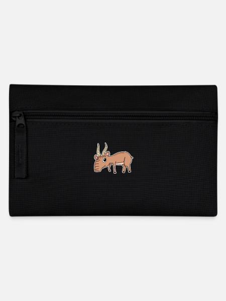 Antilope - Federtasche - Schwarz
