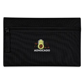Advocado Lustige Anwalt Avocado Für Veganer - Federtasche - Schwarz - Vorne