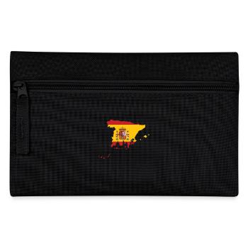 Spanische flagge - Federtasche - Schwarz - Vorne