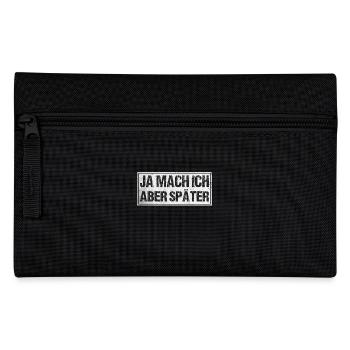 Oui, mais je le ferai plus tard - Trousse - noir - Devant