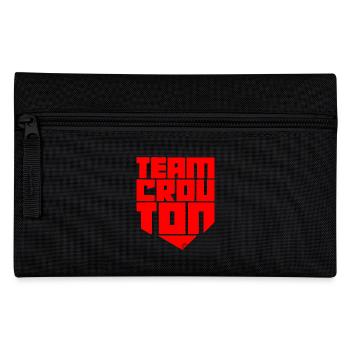 Team Crouton Rouge - Pencil Case - black - Front