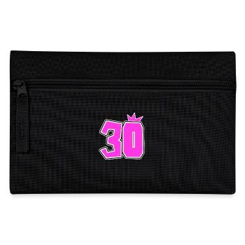 30 Krone - 30 Geburtstag - Federtasche - Schwarz - Vorne