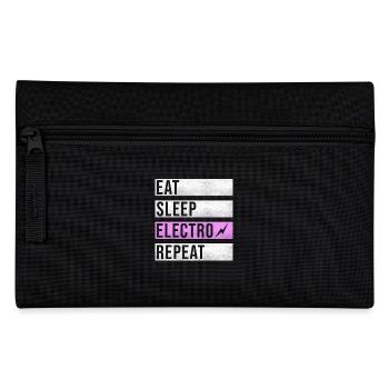 Techno Music Electro Raver - Pencil Case - black - Front