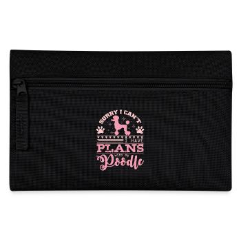 Pudel - Federtasche - Schwarz - Vorne