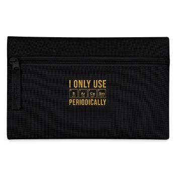 Sarcasme Tableau périodique - Trousse - noir - Devant