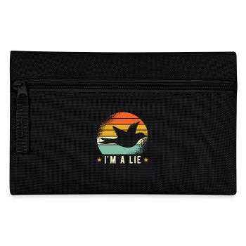 Birds Lie Meme - Pencil Case - black - Front