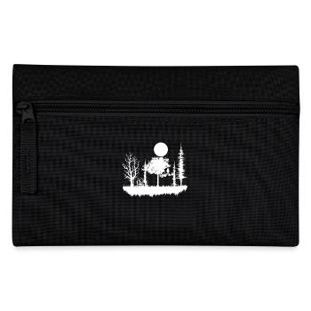 Forest Nature Wilderness - Pencil Case - black - Front